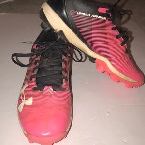 Under Armour girls softball cleats